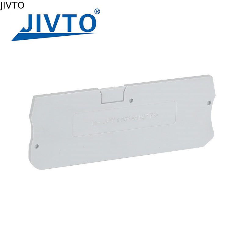 D-PT1.5-QU End Barrier Plate For PT 1.5 QUATTRO Wire Electrical Connector Din Rail Terminal Block Accessories End Cover